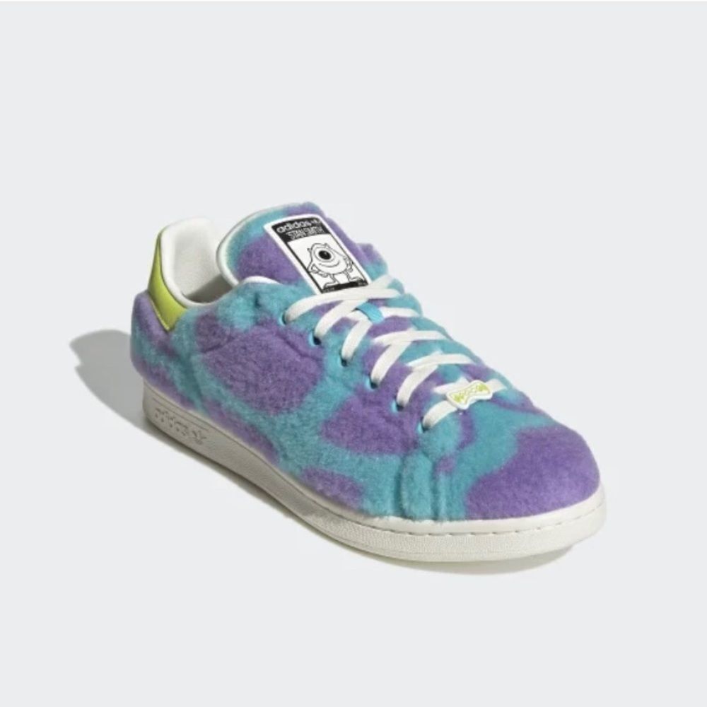 Adidas Disney Monsters, Inc. Stan Smith Sneakers Shoes in Purple/Blue
